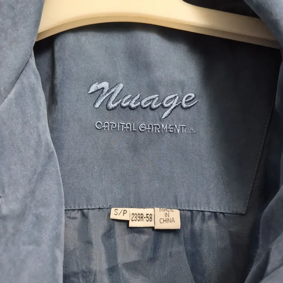 Elegant Blue Coat for Women - Picture 5 of 13